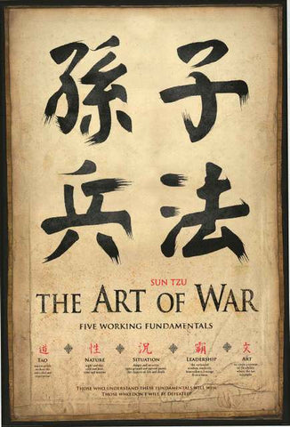 Sun Tzu Art of War Poster