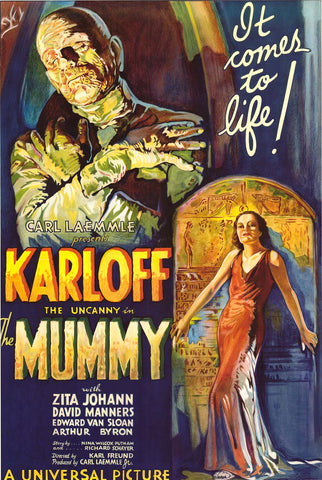 The Mummy Boris Karloff Poster 24x36