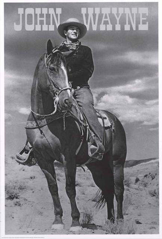 John Wayne Portrait Poster