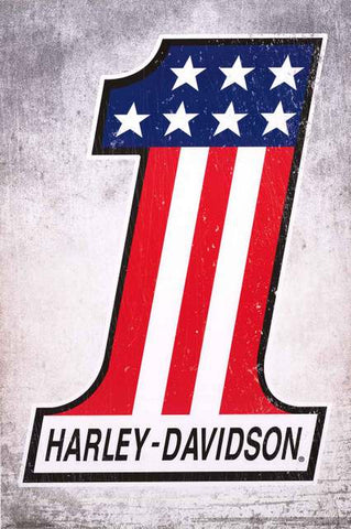 Harley-Davidson Motorcycles Poster