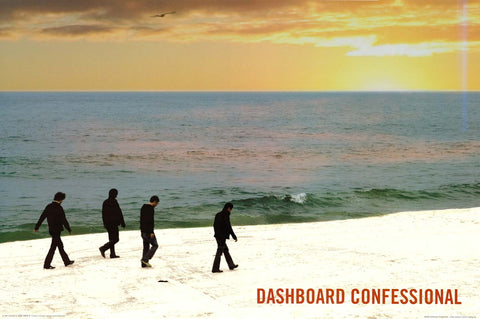Poster: Dashboard Confessional - On Beach (24"x36")