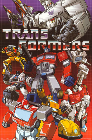 Transformer: Gen1 Autobots Poster (22"x34")