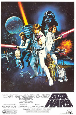 Star Wars Episode IV A New Hope Poster 24x36