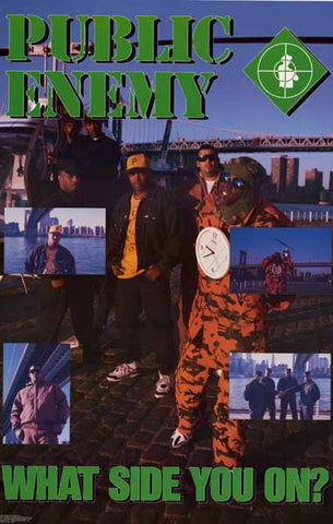 Public Enemy Band Poster