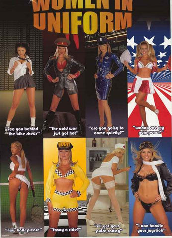 Sexy Women In Uniform Poster