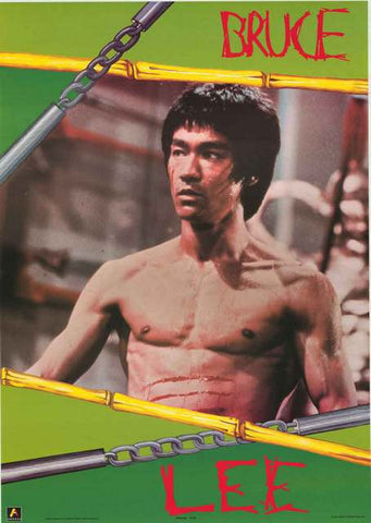 Bruce Lee Portrait Poster