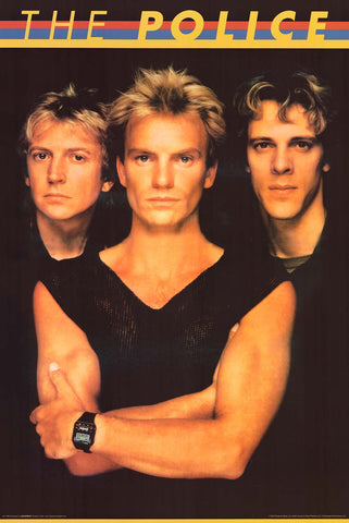 Poster: The Police 80's Portrait (24"x36")