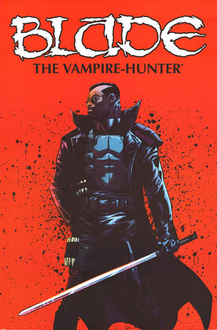 Poster: Blade Vampire Hunter Comic 24"x36"