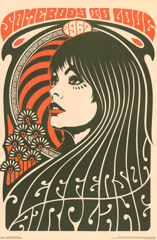 Jefferson Airplane - Somebody to Love Poster 22x34