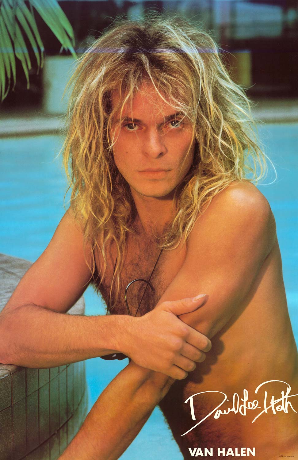 David Lee Roth 1983 Van Halen Poster 23x35 – BananaRoad
