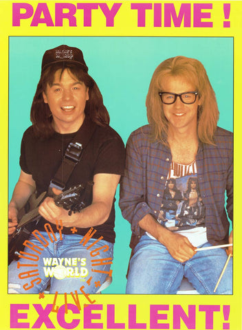 Poster: Wayne's World Party Time (21x28)
