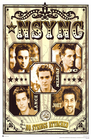 Poster: NSYNC - No Strings Attached (22"x34")