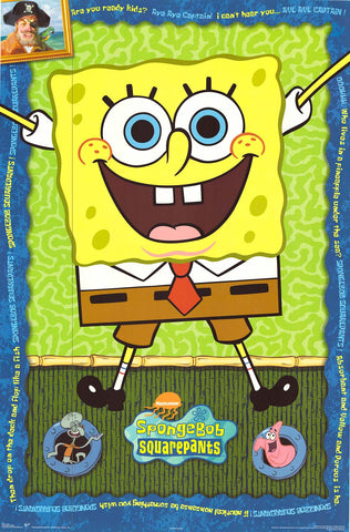 Poster: Spongebob Squarepants Fantastic Day 22x34