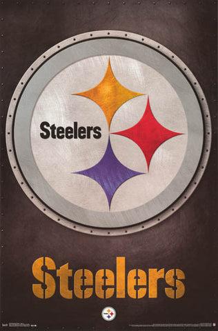 Pittsburgh Steelers NFL Football Poster