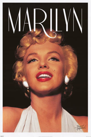 Marilyn Monroe Bernard of Hollywood Poster