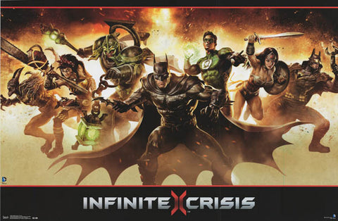 Infinite Crisis Video Game Poster