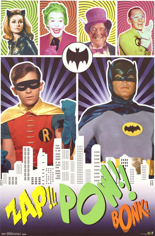 Batman and Robin Classic TV Show Poster 22x34