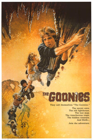 The Goonies Hang On! Movie Cast Poster 24x36