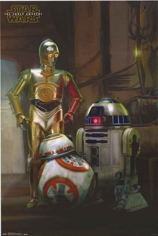 Star Wars Droids Poster
