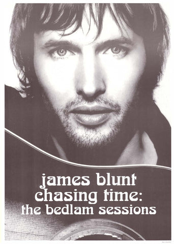 Poster: James Blunt - Chasing Time (25"x36")