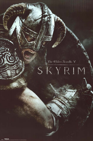 Poster: The Elder Scrolls Skyrim Dragonborn (24"x36")