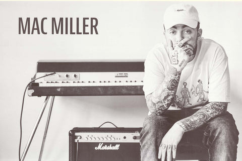 Mac Miller Portrait Poster 24x36