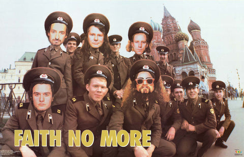 Poster: Faith No More 1992 Band Poster (22"x34")