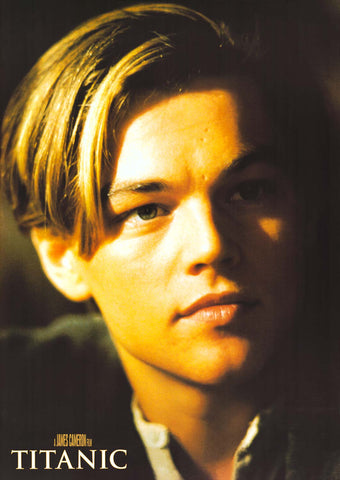 Titanic Jack Dawson Leonardo DiCaprio Movie Poster 23x33
