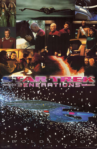 Poster: Star Trek - Generations (23"x35")