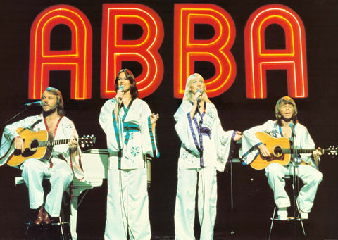 Poster: ABBA On Stage (24"x34")