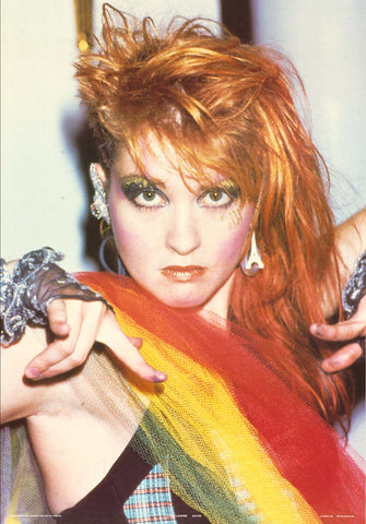 Poster: Cyndi Lauper 1984 Portrait (24"x35")