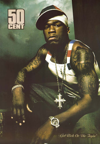 Poster: 50 Cent - Get Rich Or Die Tryin' (22"x34")