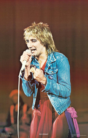 Poster: Rod Stewart - On Stage 1978 Poster