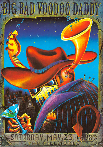 Poster: Big Bad Voodoo Daddy  (23"x33")