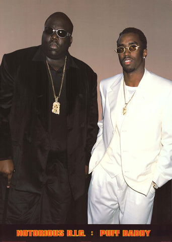 Poster: Notorious BIG & Puff Daddy 24"x33"