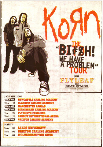Poster: Korn - 2008 Tour (25"x35")