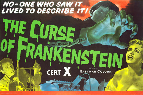 The Curse of Frankenstein Movie Poster (24"x36")
