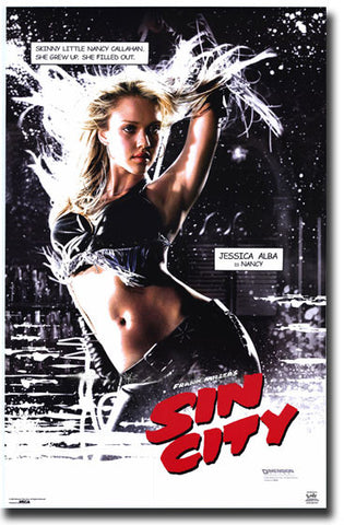 Sin City Jessica Alba Movie Poster